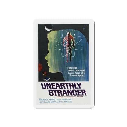 UNEARTHLY STRANGER 1963 Movie Poster - Refrigerator Magnet 5 Inch - The Sticker Space