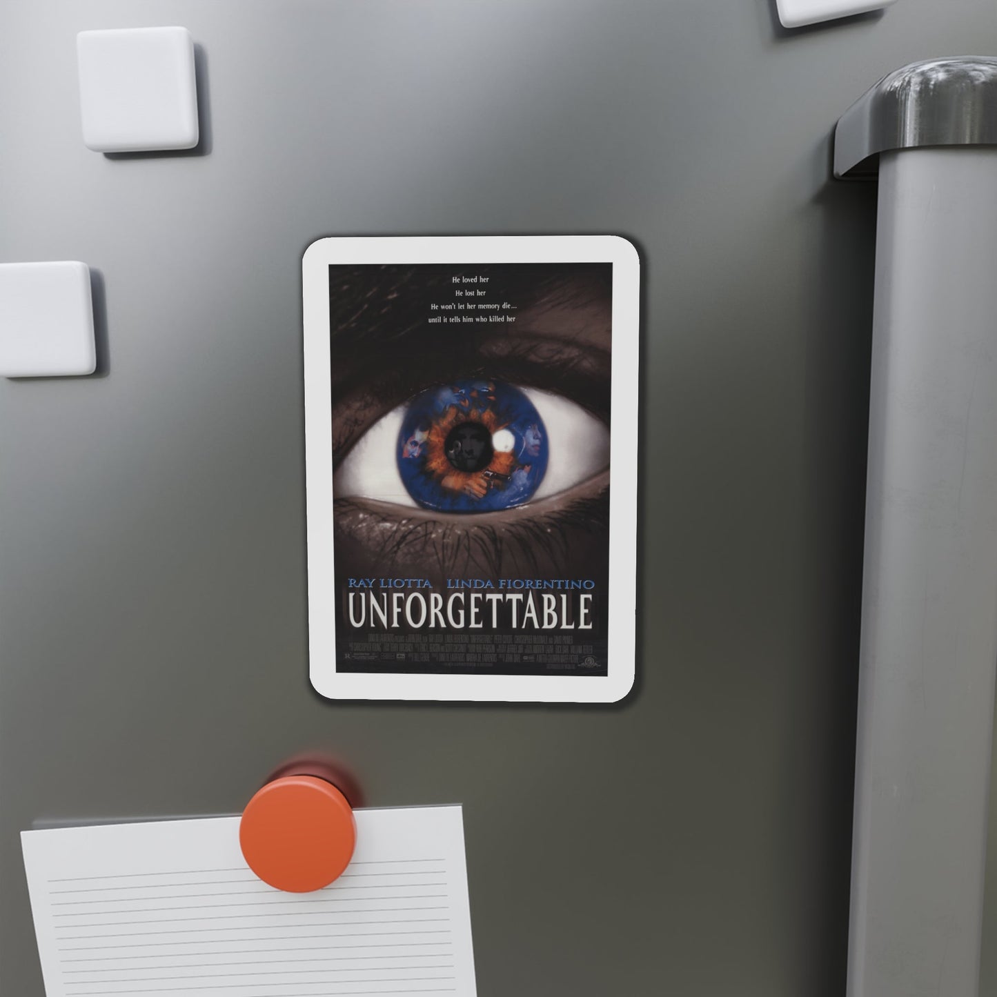 Unforgettable 1996 Movie Poster Die-Cut Magnet-The Sticker Space