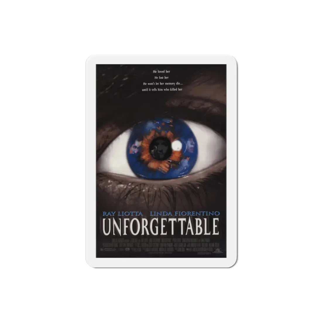 Unforgettable 1996 Movie Poster Refrigerator Magnet 2 Inch - The Sticker Space