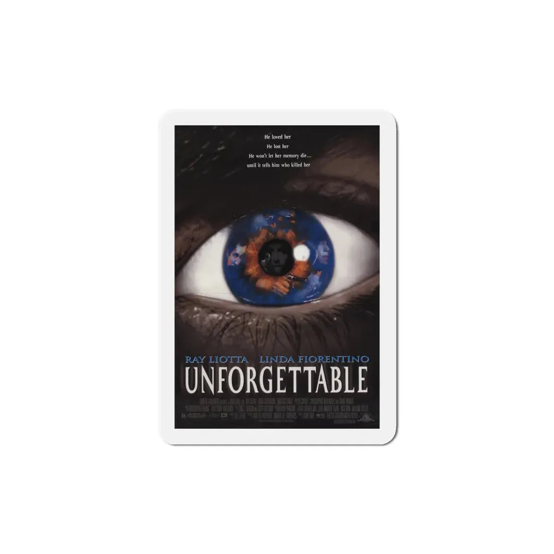 Unforgettable 1996 Movie Poster Refrigerator Magnet 5 Inch - The Sticker Space