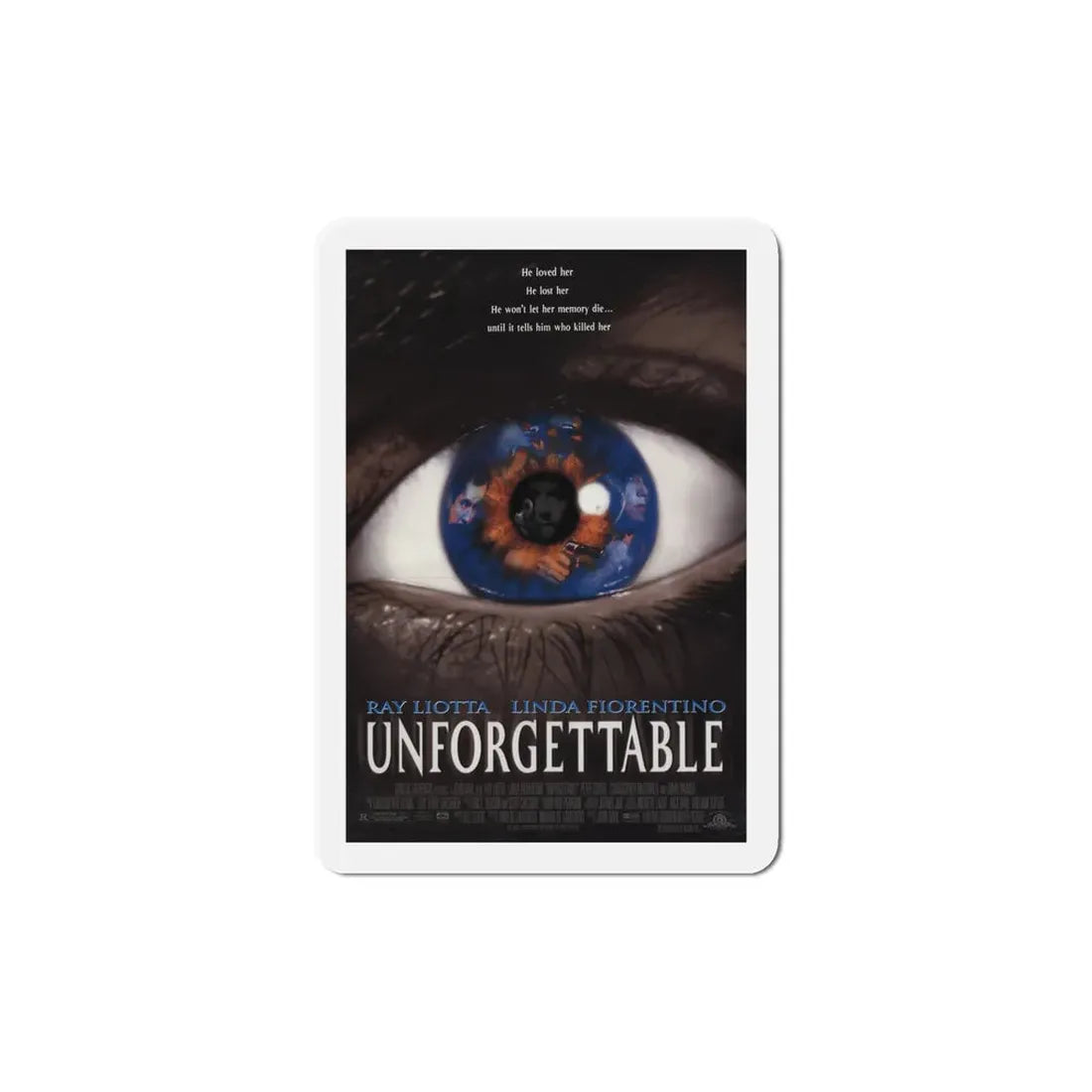Unforgettable 1996 Movie Poster Refrigerator Magnet 6 Inch - The Sticker Space