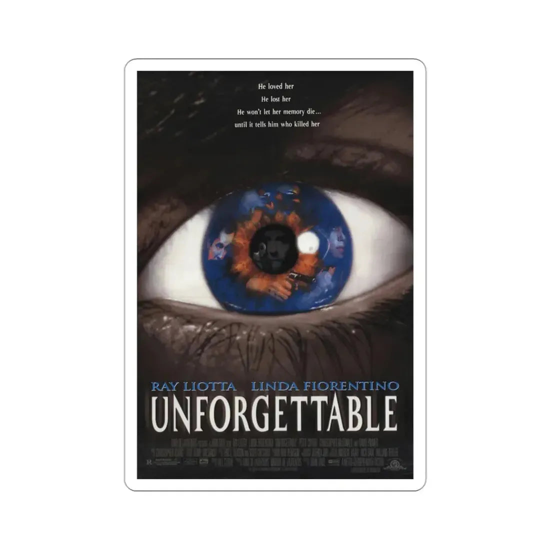 Unforgettable 1996 Movie Poster STICKER Vinyl Die-Cut Decal 3 Inch - The Sticker Space