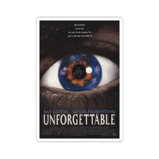 Unforgettable 1996 Movie Poster - STICKER Vinyl Kiss-Cut Decal 2 Inch White - The Sticker Space