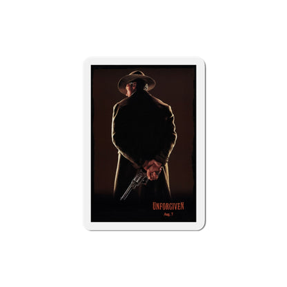 Unforgiven 1992 Movie Poster Die-Cut Magnet-5" x 5"-The Sticker Space