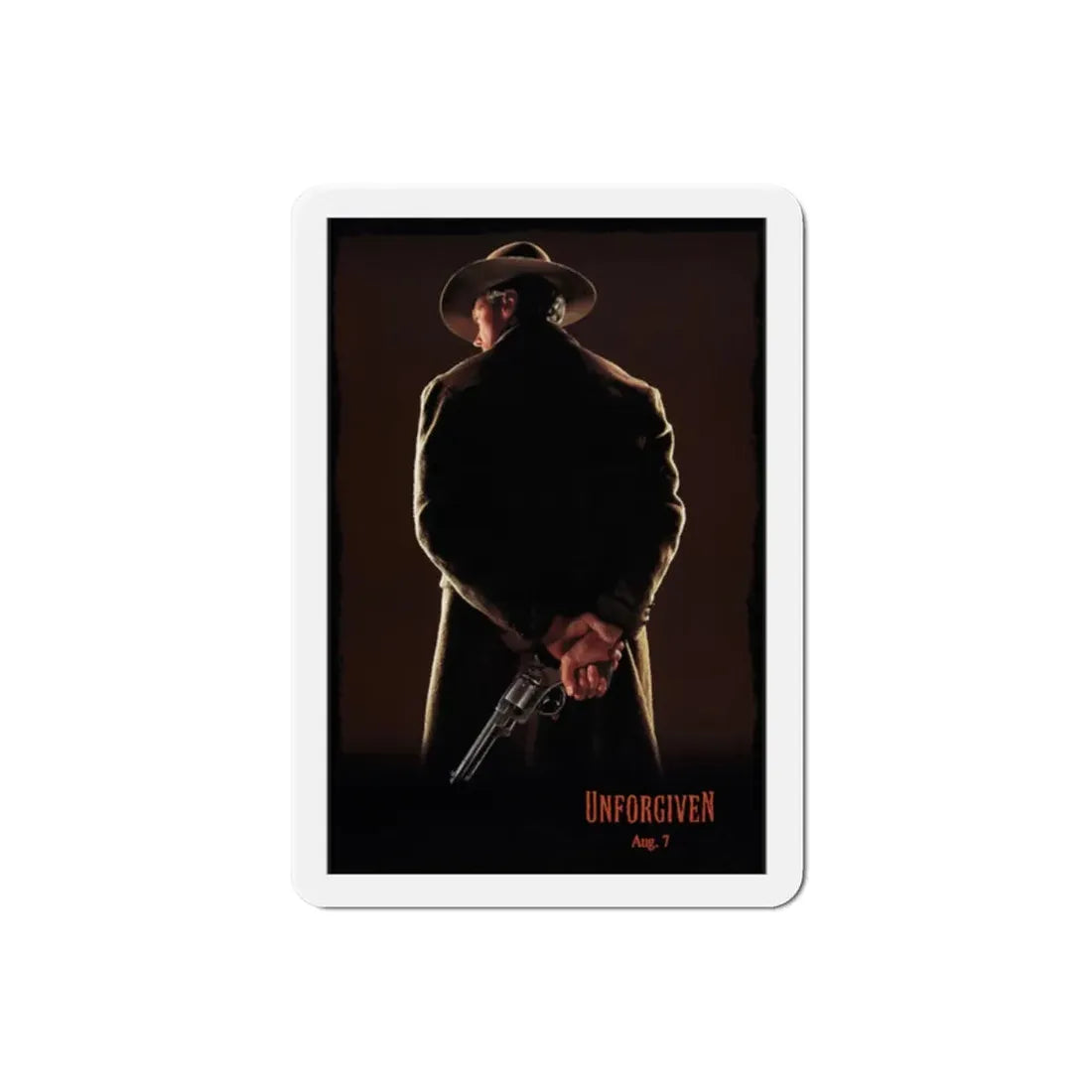 Unforgiven 1992 Movie Poster Refrigerator Magnet 2 Inch - The Sticker Space