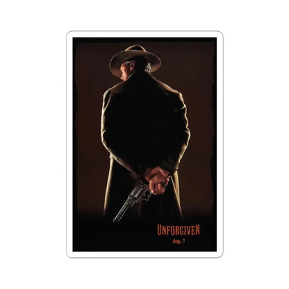 Unforgiven 1992 Movie Poster - STICKER Vinyl Kiss-Cut Decal 2 Inch White - The Sticker Space
