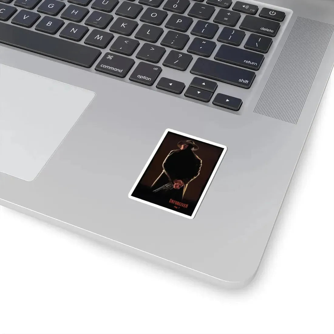 Unforgiven 1992 Movie Poster - STICKER Vinyl Kiss-Cut Decal - The Sticker Space