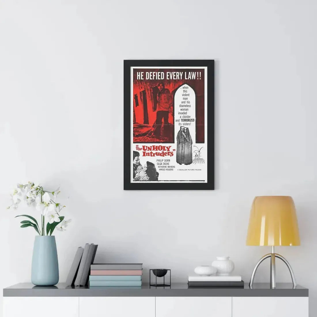 UNHOLY INTRUDERS 1952 - Framed Movie Poster - The Sticker Space