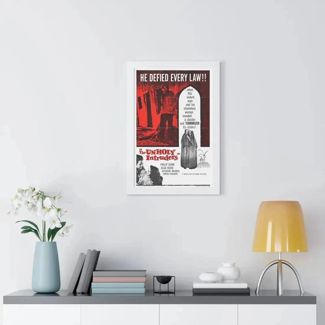 UNHOLY INTRUDERS 1952 - Framed Movie Poster - The Sticker Space