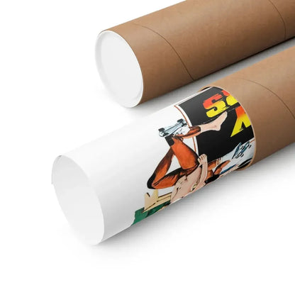 UNHOLY ROLLERS 1972 - Paper Movie Poster - The Sticker Space