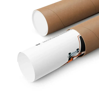 UNHOLY ROLLERS 1972 - Paper Movie Poster - The Sticker Space