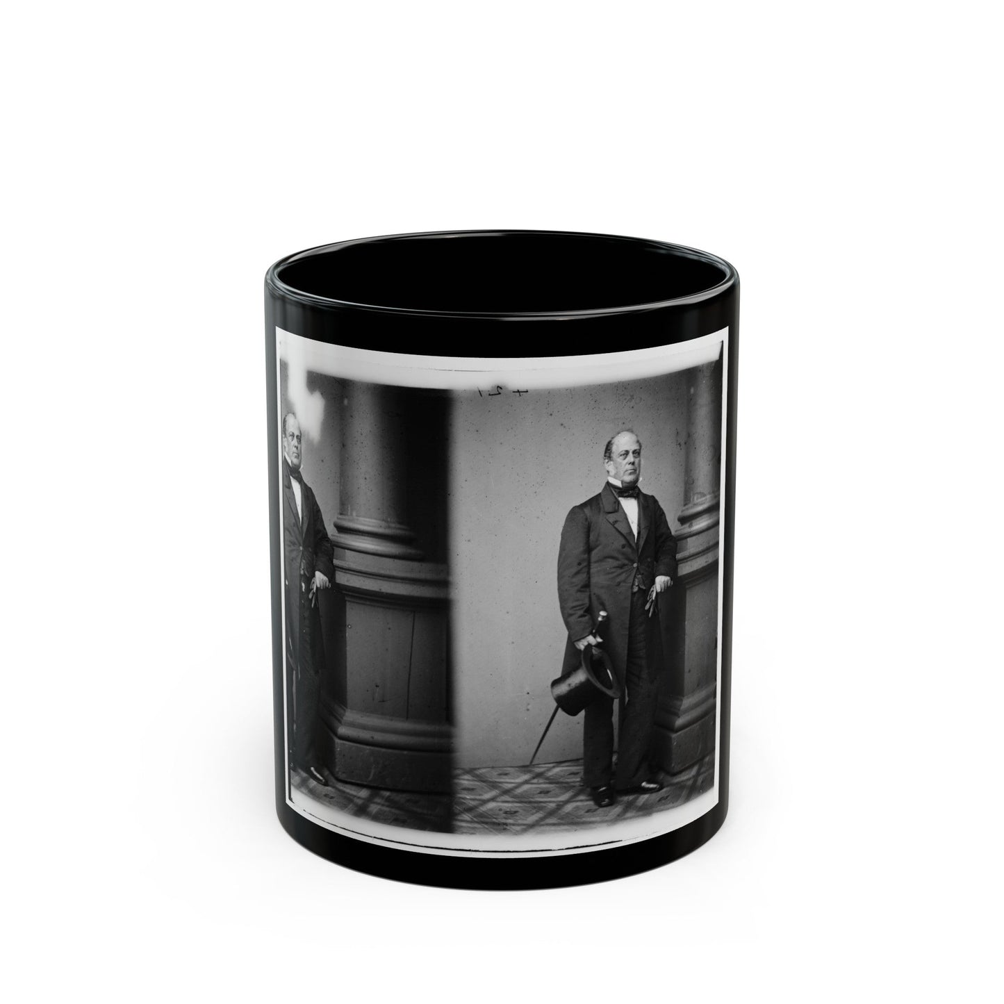 Unidentified 001 (U.S. Civil War) Black Coffee Mug-11oz-The Sticker Space