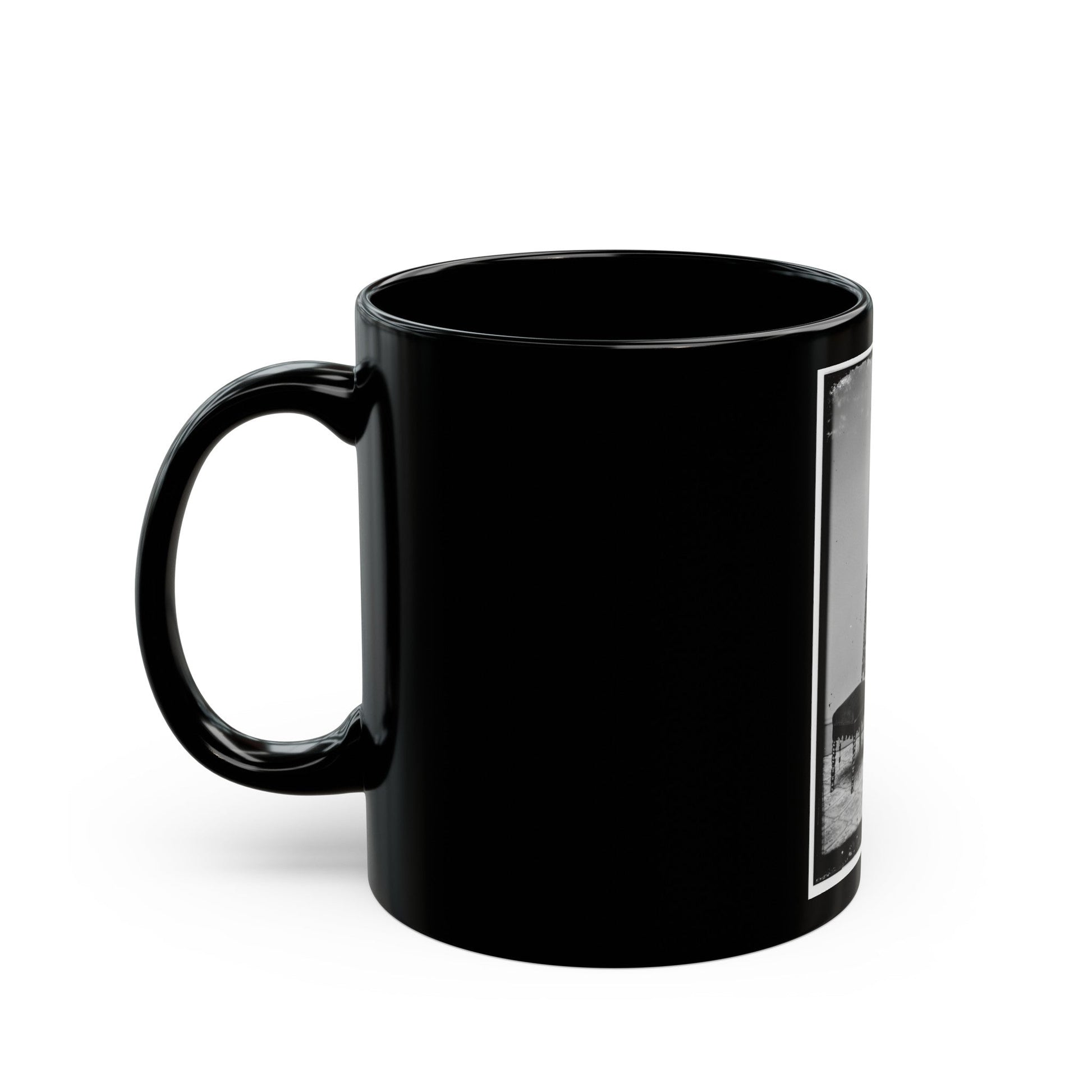 Unidentified 002 (U.S. Civil War) Black Coffee Mug-The Sticker Space