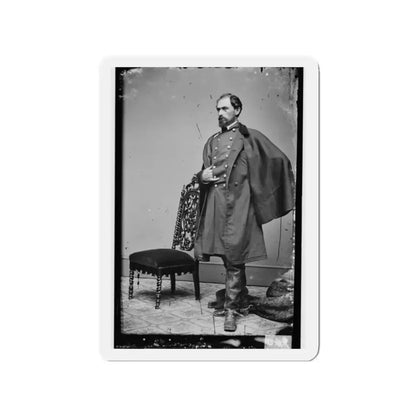 Unidentified 002 (U.S. Civil War) Refrigerator Magnet 2" x 2" Die-Cut 1 pc - The Sticker Space