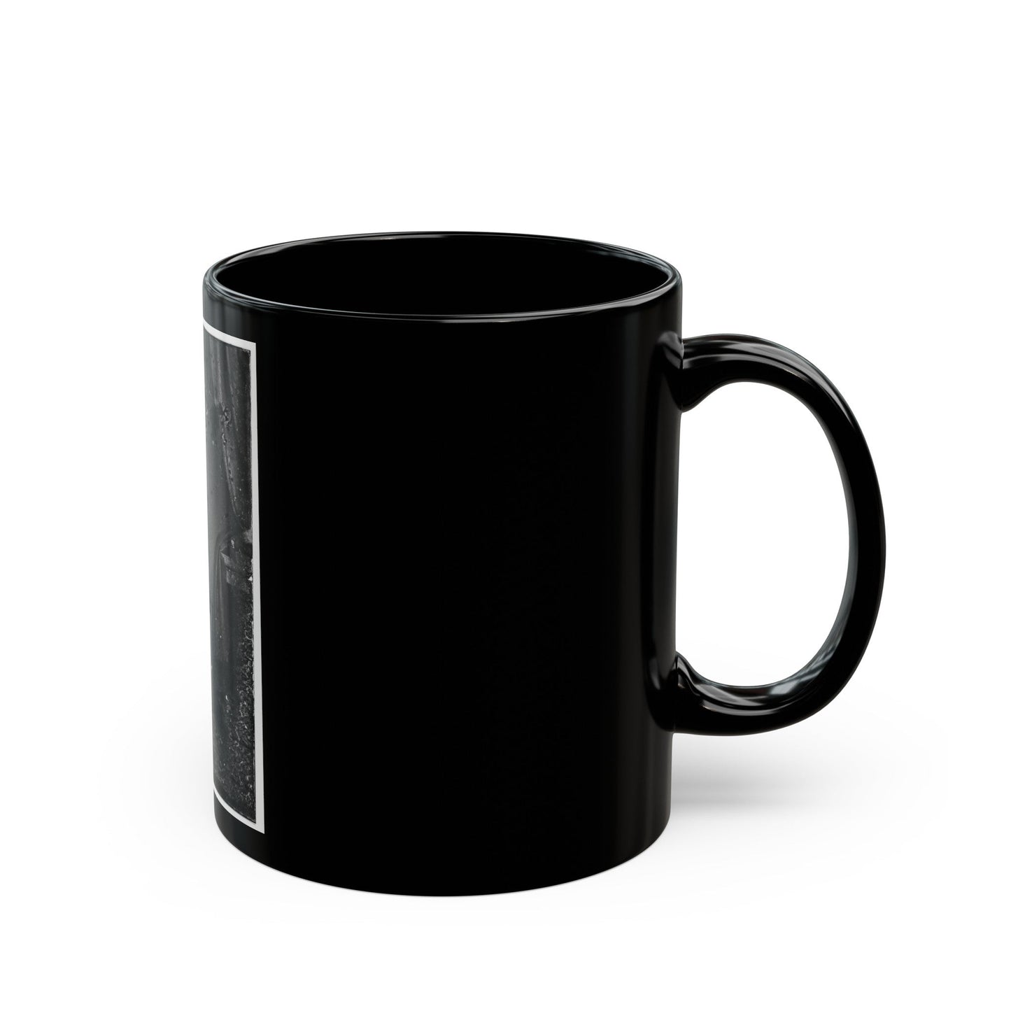 Unidentified 003 (U.S. Civil War) Black Coffee Mug-The Sticker Space