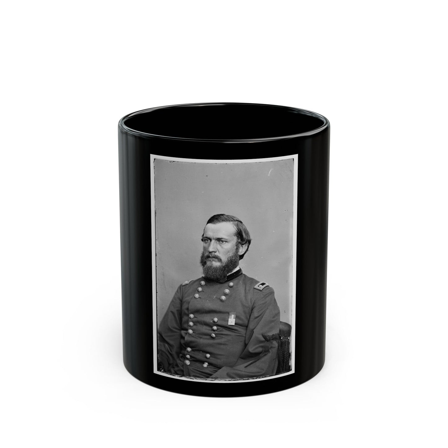 Unidentified 004 (U.S. Civil War) Black Coffee Mug-11oz-The Sticker Space