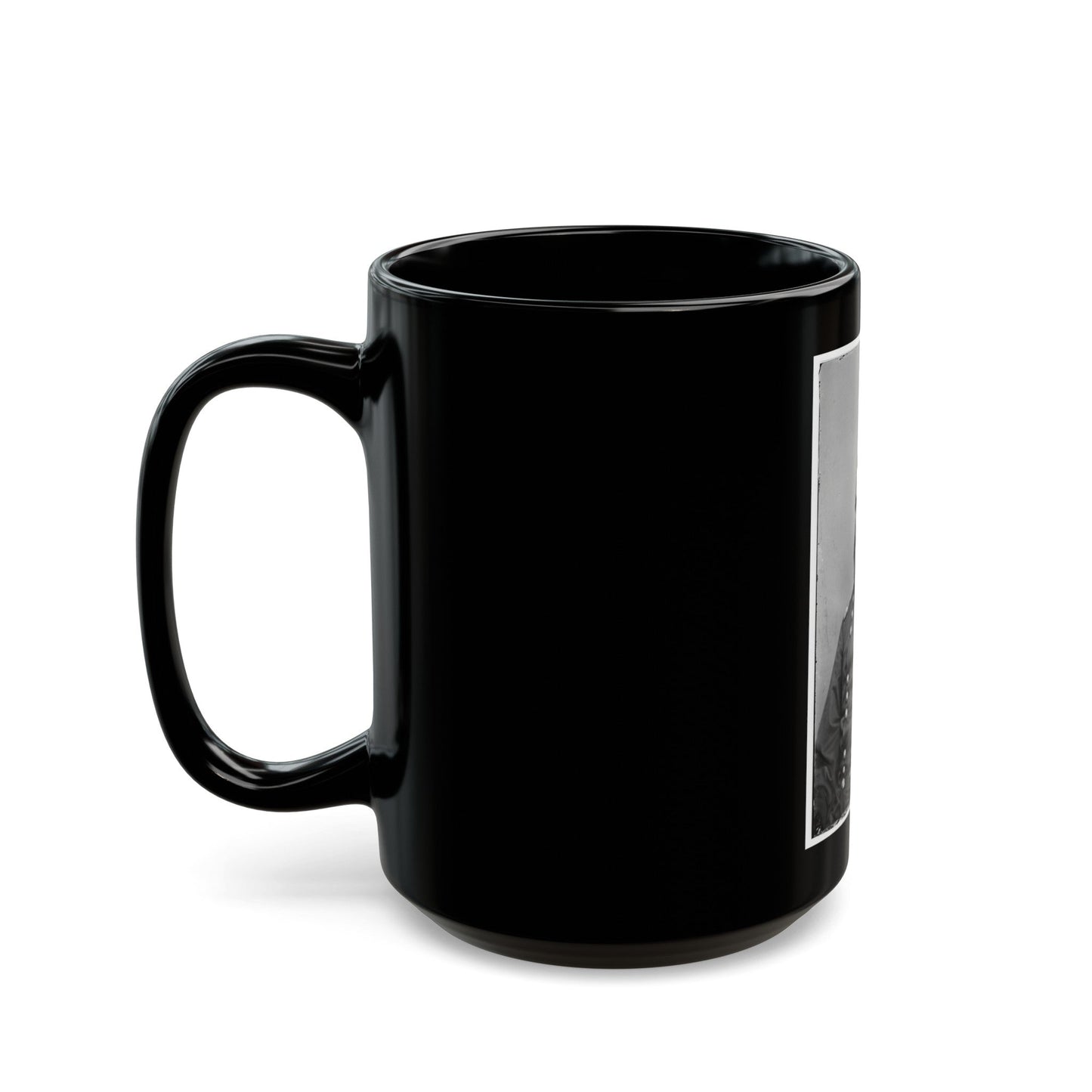 Unidentified 004 (U.S. Civil War) Black Coffee Mug-The Sticker Space