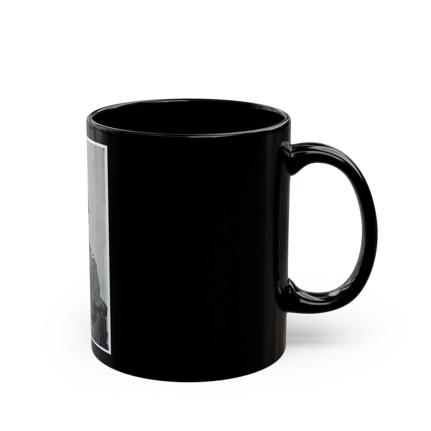 Unidentified 004 (U.S. Civil War) Black Coffee Mug-The Sticker Space