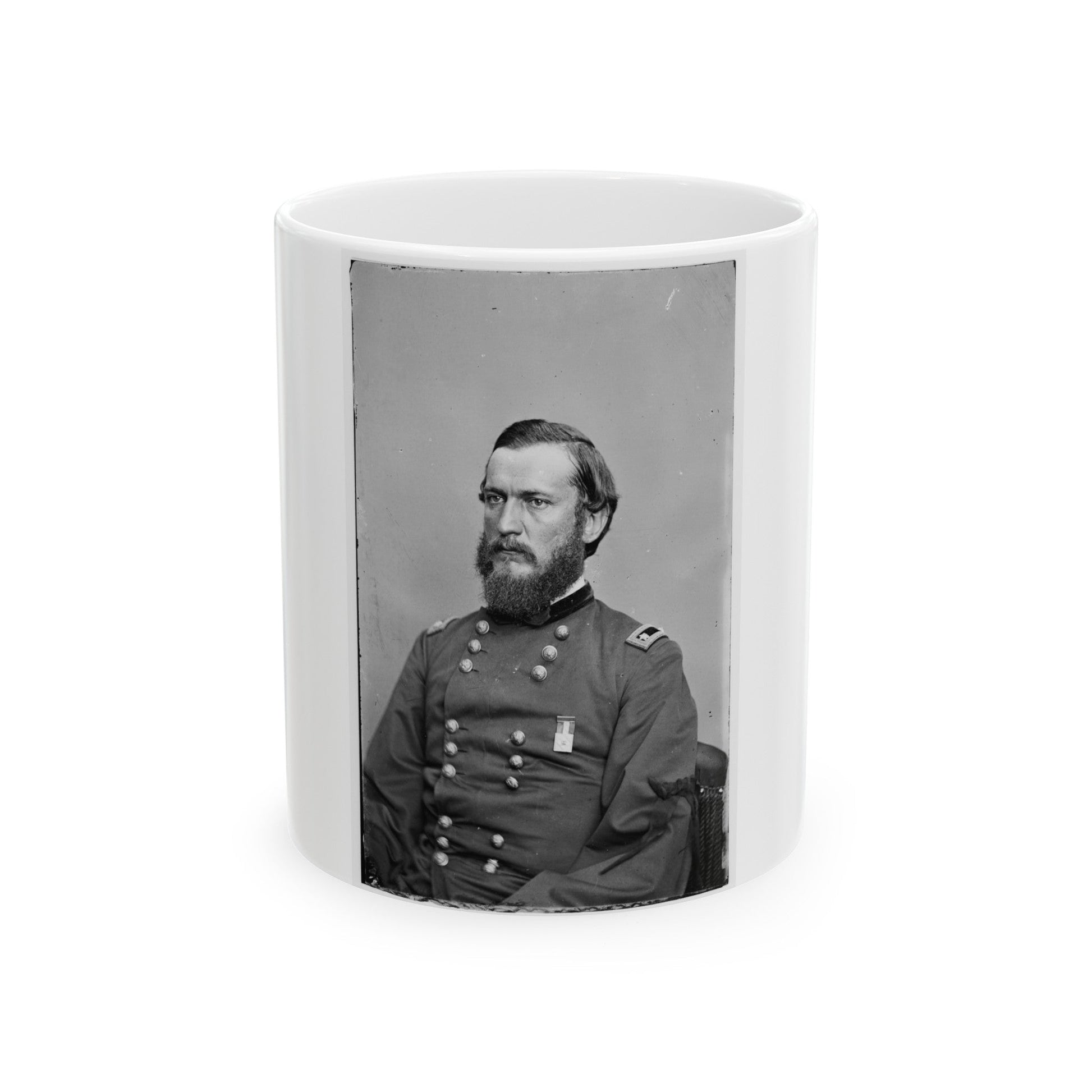 Unidentified 004 (U.S. Civil War) White Coffee Mug-11oz-The Sticker Space