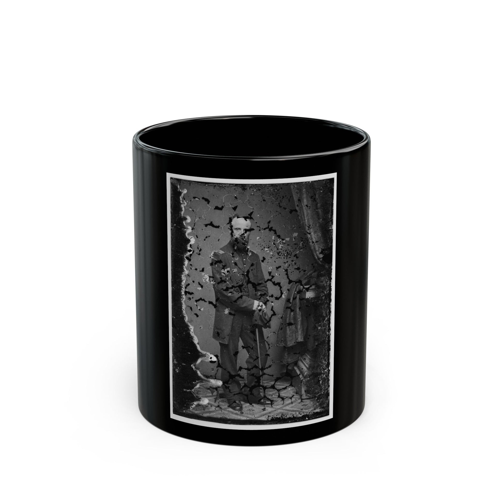 Unidentified 005 (U.S. Civil War) Black Coffee Mug-11oz-The Sticker Space