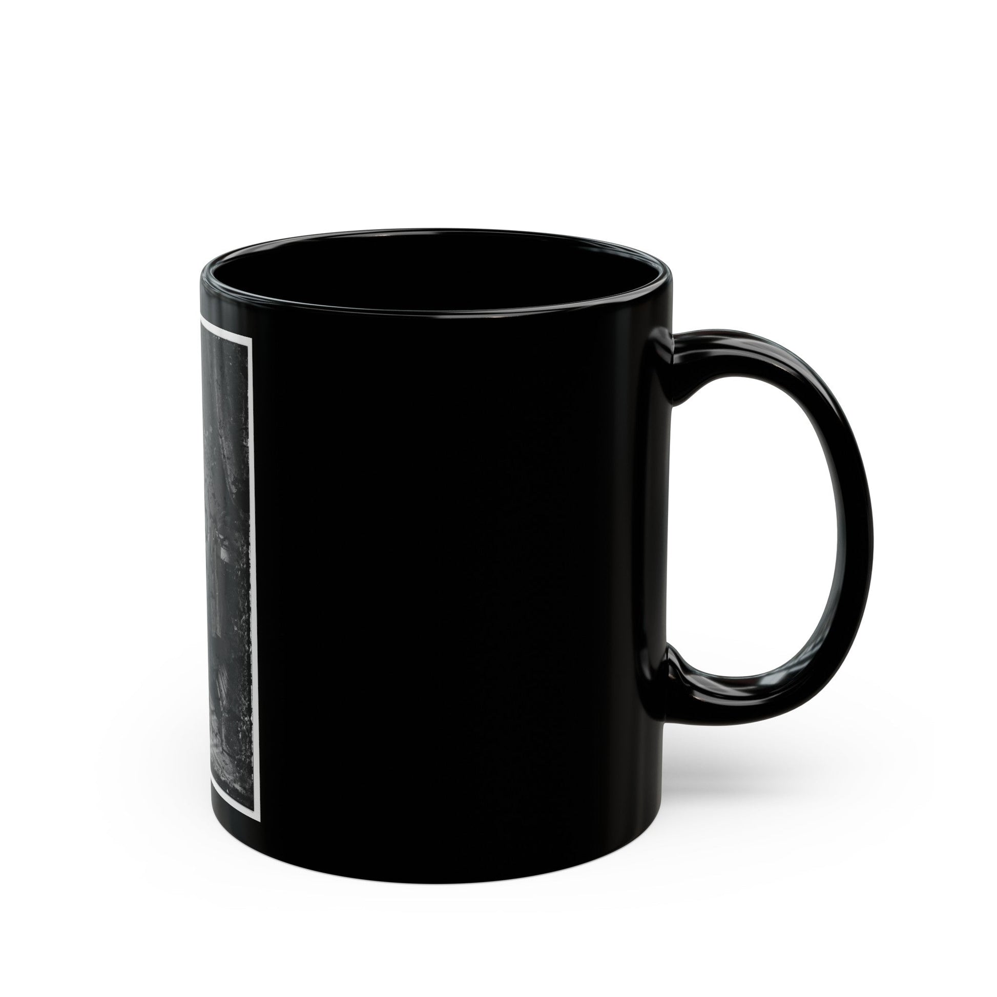 Unidentified 005 (U.S. Civil War) Black Coffee Mug-The Sticker Space