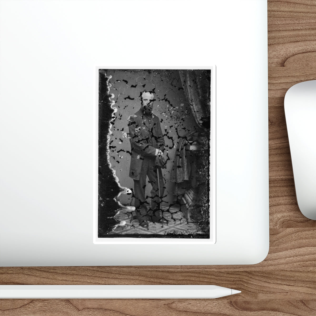 Unidentified 005 (U.S. Civil War) STICKER Vinyl Die-Cut Decal-The Sticker Space