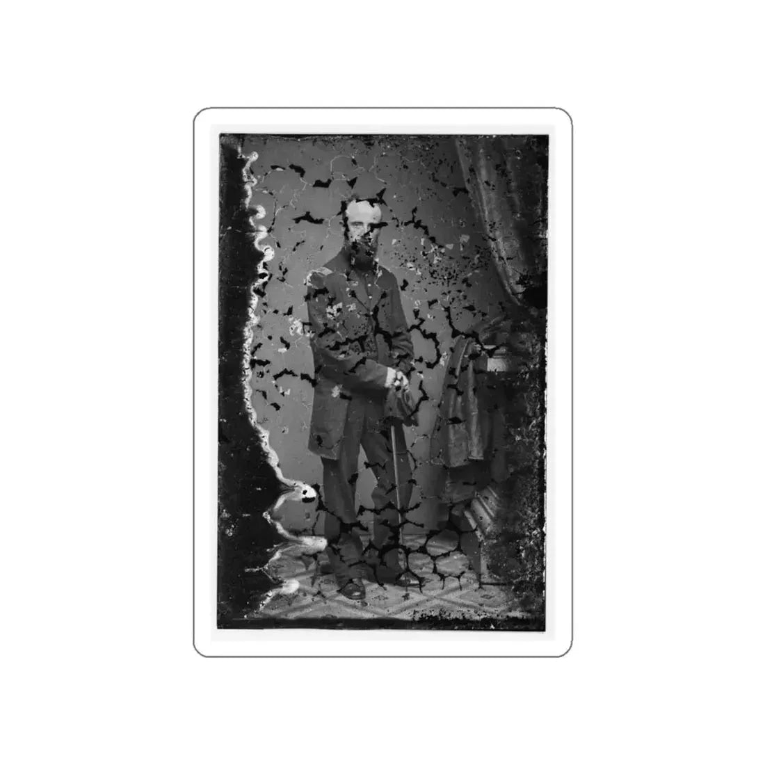 Unidentified 005 (U.S. Civil War) STICKER Vinyl Die-Cut Decal White Die-Cut 4 Inch - The Sticker Space