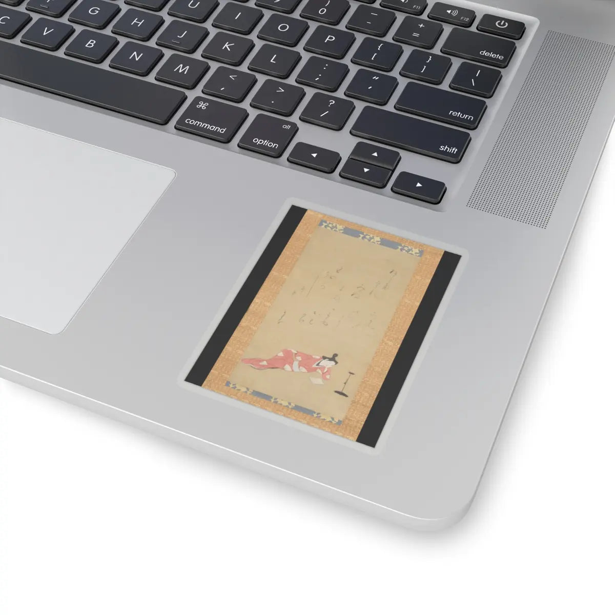 Unidentified - A Courtesan Reading a Book - ca. 1655–61 v1 - STICKER Vinyl Kiss-Cut Decal