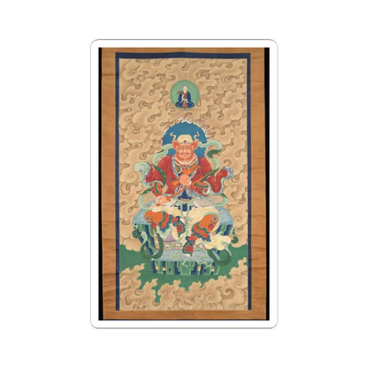 Unidentified artist - A Guardian King - unknown v1 - STICKER Vinyl Kiss-Cut Decal