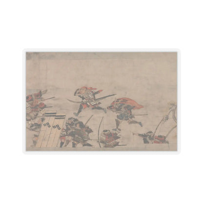 Unidentified artist - A Long Tale for an Autumn Night (Aki no yo nagamonogatari) - ca. 1400 v1 - STICKER Vinyl Kiss-Cut Decal