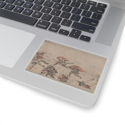 Unidentified artist - A Long Tale for an Autumn Night (Aki no yo nagamonogatari) - ca. 1400 v1 - STICKER Vinyl Kiss-Cut Decal