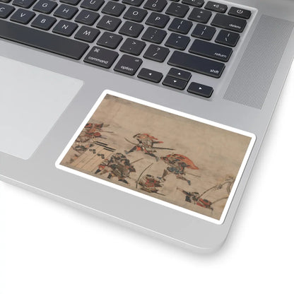 Unidentified artist - A Long Tale for an Autumn Night (Aki no yo nagamonogatari) - ca. 1400 v1 - STICKER Vinyl Kiss-Cut Decal
