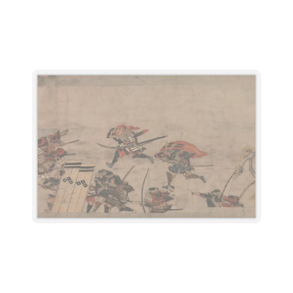 Unidentified artist - A Long Tale for an Autumn Night (Aki no yo nagamonogatari) - ca. 1400 v1 - STICKER Vinyl Kiss-Cut Decal