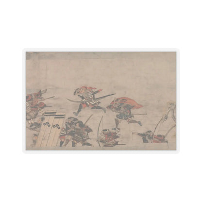 Unidentified artist - A Long Tale for an Autumn Night (Aki no yo nagamonogatari) - ca. 1400 v1 - STICKER Vinyl Kiss-Cut Decal