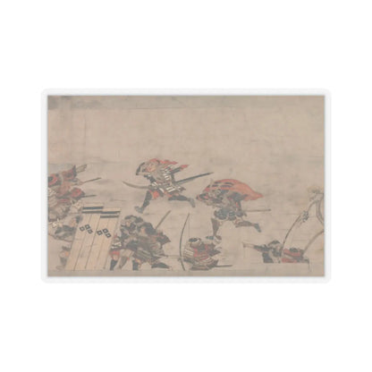 Unidentified artist - A Long Tale for an Autumn Night (Aki no yo nagamonogatari) - ca. 1400 v1 - STICKER Vinyl Kiss-Cut Decal