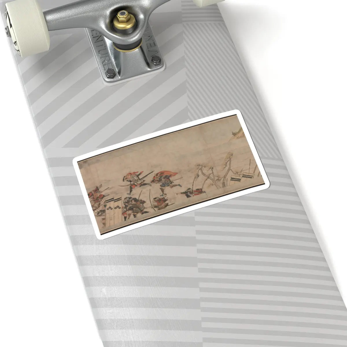 Unidentified artist - A Long Tale for an Autumn Night (Aki no yo nagamonogatari) - ca. 1400 v11 - STICKER Vinyl Kiss-Cut Decal
