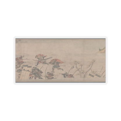 Unidentified artist - A Long Tale for an Autumn Night (Aki no yo nagamonogatari) - ca. 1400 v11 - STICKER Vinyl Kiss-Cut Decal