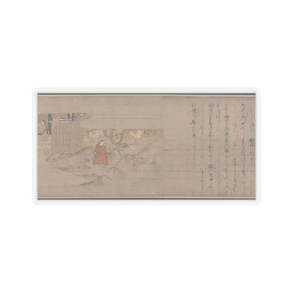 Unidentified artist - A Long Tale for an Autumn Night (Aki no yo nagamonogatari) - ca. 1400 v3 - STICKER Vinyl Kiss-Cut Decal