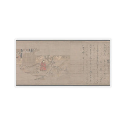 Unidentified artist - A Long Tale for an Autumn Night (Aki no yo nagamonogatari) - ca. 1400 v3 - STICKER Vinyl Kiss-Cut Decal