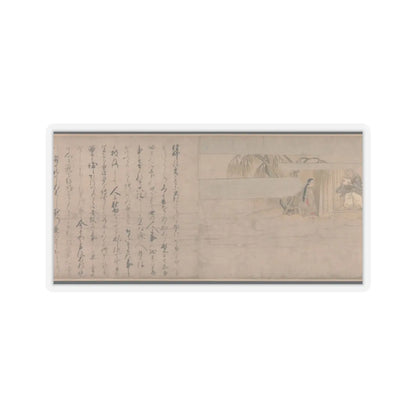 Unidentified artist - A Long Tale for an Autumn Night (Aki no yo nagamonogatari) - ca. 1400 v5 - STICKER Vinyl Kiss-Cut Decal