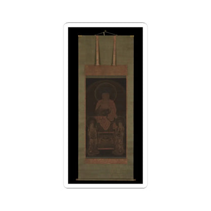Unidentified artist - Amitabha triad - ca. 13th century v2 - STICKER Vinyl Kiss-Cut Decal