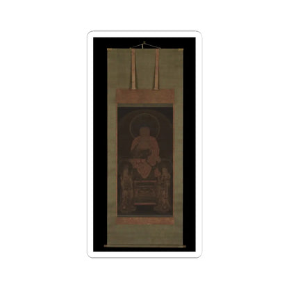 Unidentified artist - Amitabha triad - ca. 13th century v2 - STICKER Vinyl Kiss-Cut Decal