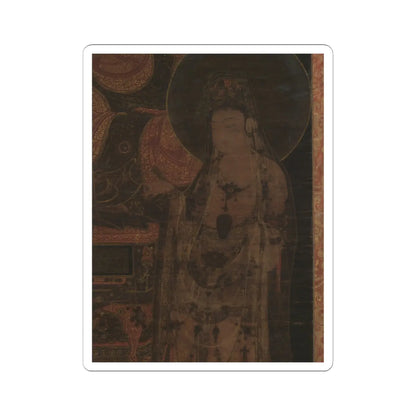 Unidentified artist - Amitabha triad - ca. 13th century v5 - STICKER Vinyl Kiss-Cut Decal
