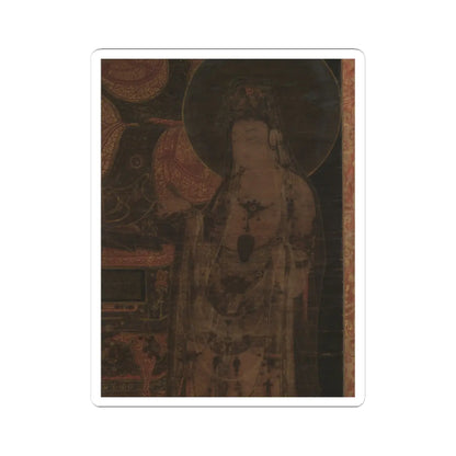 Unidentified artist - Amitabha triad - ca. 13th century v5 - STICKER Vinyl Kiss-Cut Decal