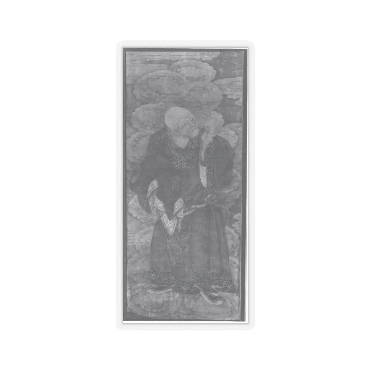 Unidentified artist - An Arhat in the Clouds - 16th century - STICKER Vinyl Kiss-Cut Decal