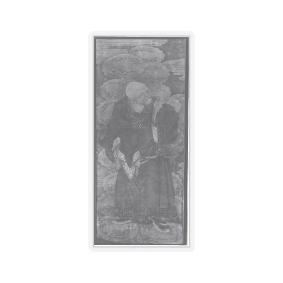 Unidentified artist - An Arhat in the Clouds - 16th century - STICKER Vinyl Kiss-Cut Decal