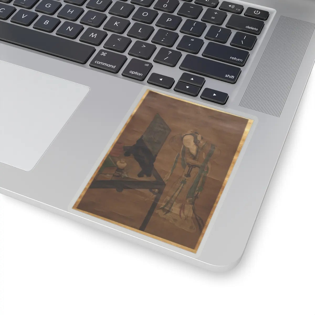 Unidentified artist - At the Dressing Table - 19th century - STICKER Vinyl Kiss-Cut Decal