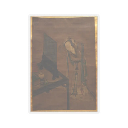 Unidentified artist - At the Dressing Table - 19th century - STICKER Vinyl Kiss-Cut Decal