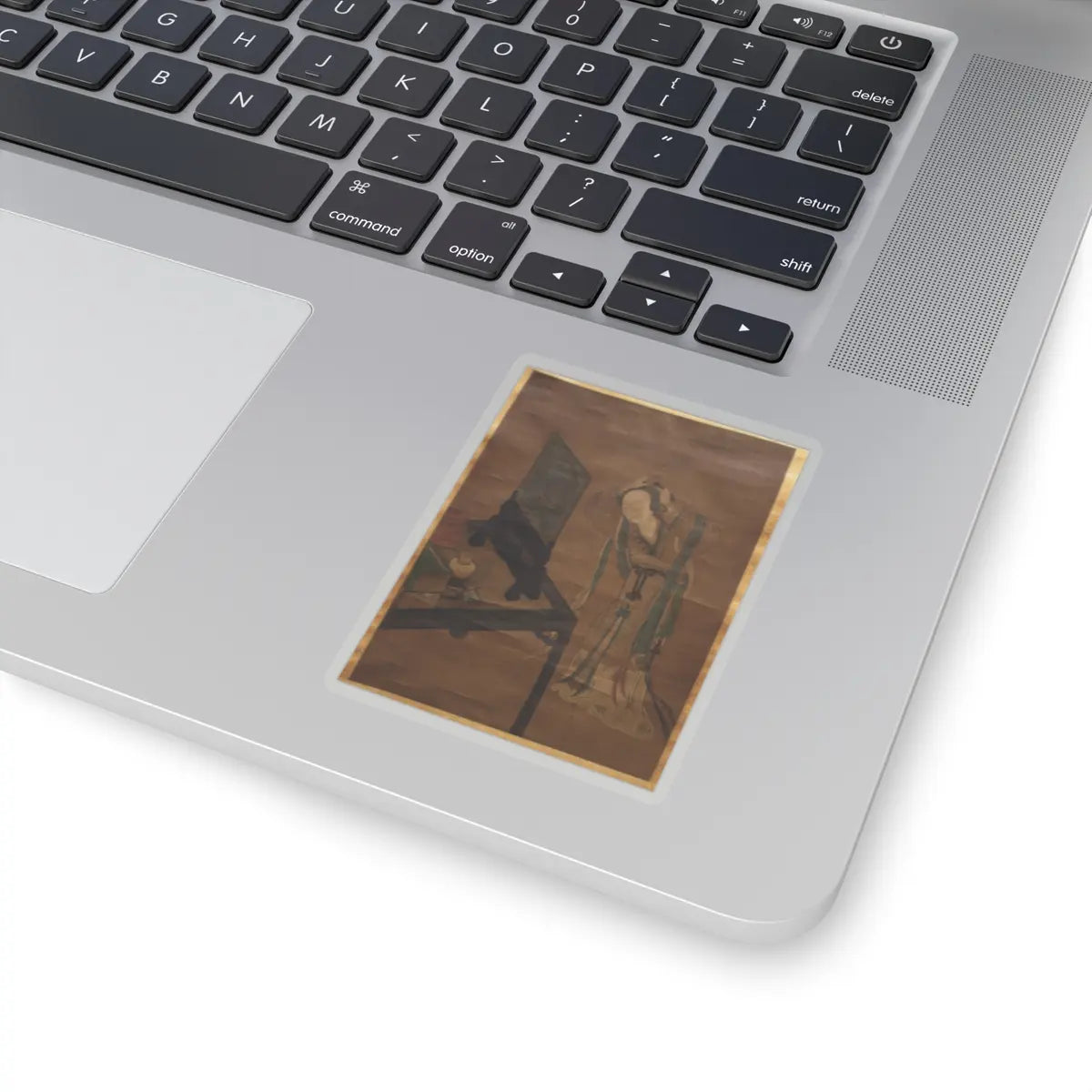 Unidentified artist - At the Dressing Table - 19th century - STICKER Vinyl Kiss-Cut Decal