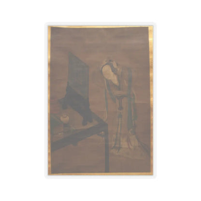 Unidentified artist - At the Dressing Table - 19th century - STICKER Vinyl Kiss-Cut Decal